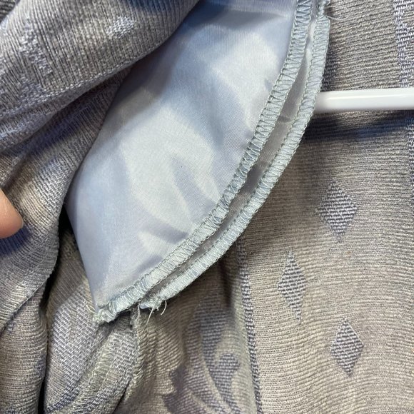 VINTAGE DRESSBARN BLAZER TEXTURED GRAY/ SILVER SIZE SMALL - Picture 7 of 9